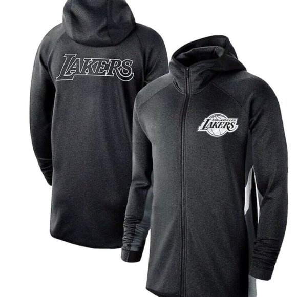 Nike Other - Nike Los Angeles Lakers Therma Flex Showtime Hoodie Size Medium